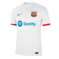 Barcelona Robert Lewandowski #9 Vonkajší futbalový dres 2023-24 Krátky Rukáv